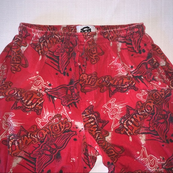 ❌SOLD❌ Aerosmith PJ pants - Picture 3 of 4